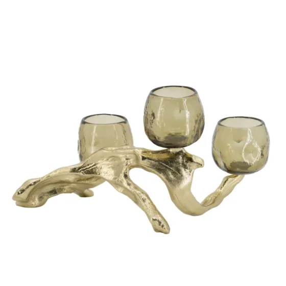 Metal Driftwood Votive Candle Holder-Kirkland's Home Fashion