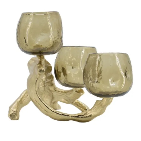 Metal Driftwood Votive Candle Holder-Kirkland's Home Fashion