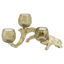 Metal Driftwood Votive Candle Holder-Kirkland's Home Fashion