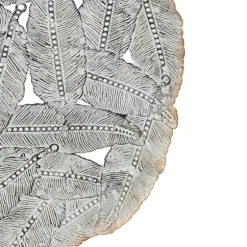 Metal Feather Round Wall Plaques, Set Of 3-Kirkland's Home Hot