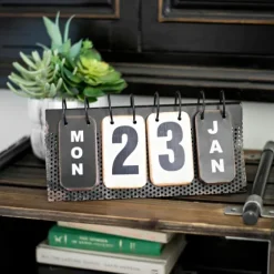 Metal Flip Calendar-Kirkland's Home Store