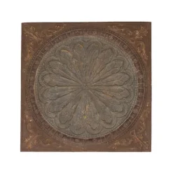 Metal Floral Medallion Wall Plaque-Kirkland's Home Discount