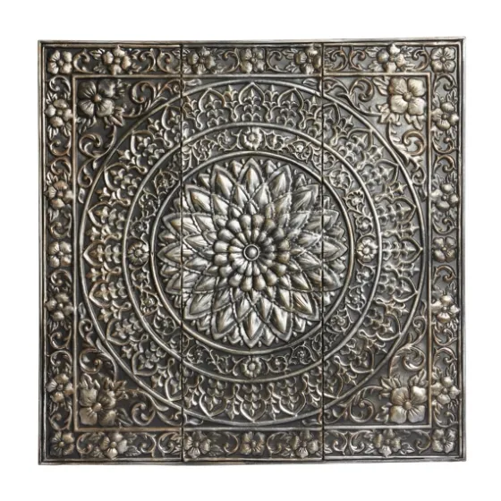 Metal Floral Scrollwork Wall Plaque-Kirkland's Home Sale