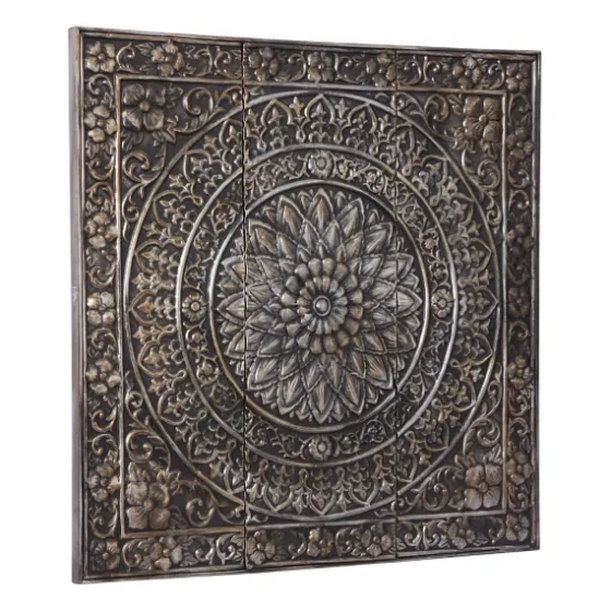 Metal Floral Scrollwork Wall Plaque-Kirkland's Home Sale