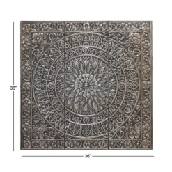 Metal Floral Scrollwork Wall Plaque-Kirkland's Home Sale