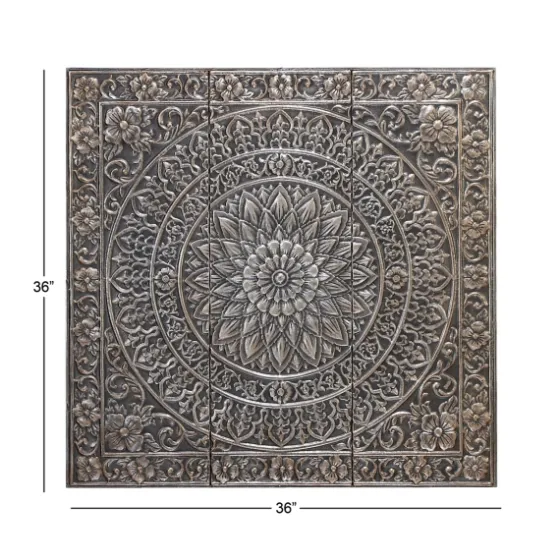 Metal Floral Scrollwork Wall Plaque-Kirkland's Home Sale