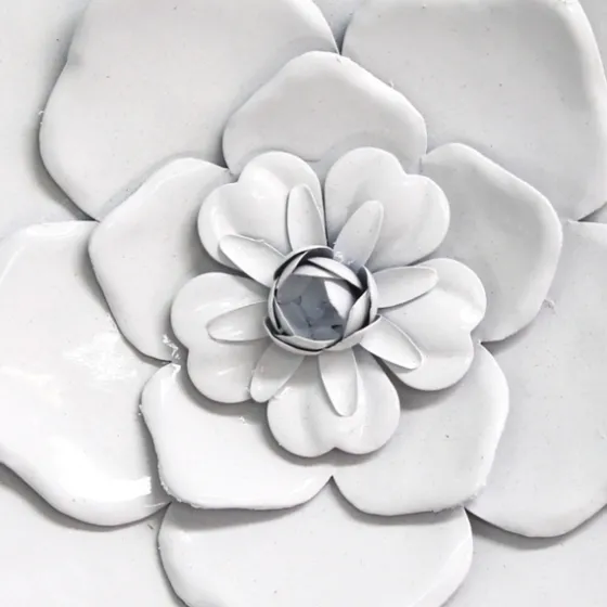 Metal Flower Wall Plaques, Set Of 3-Kirkland's Home Outlet