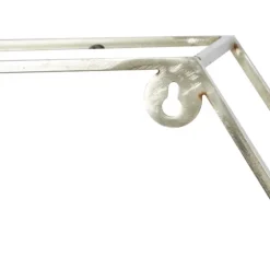 Metal Frame And White Marble Wall Shelf-Kirkland's Home Best Sale