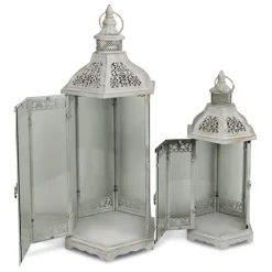Metal Frame Lanterns, Set Of 2-Kirkland's Home Best
