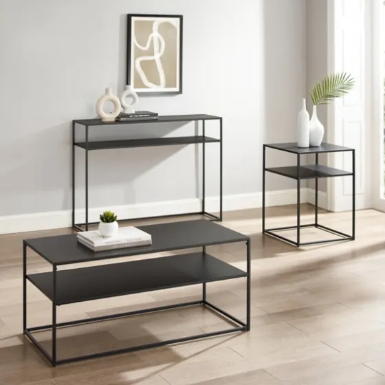 Metal Frame 3-Pc. Table Set-Kirkland's Home Best Sale
