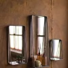Metal Frame With Shelves Wall Mirrors, Set Of 3-Kirkland's Home Outlet