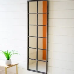 Metal Framed 12-Windowpane Mirror-Kirkland's Home Best Sale