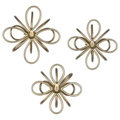 Metal Geometric Burst 3-Pc. Wall Plaques Set-Kirkland's Home Sale