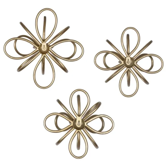 Metal Geometric Burst 3-Pc. Wall Plaques Set-Kirkland's Home Sale