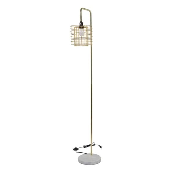 Metal Grid Shade Floor Lamp-Kirkland's Home Flash Sale
