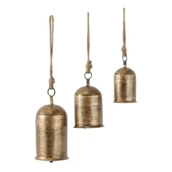 Metal Hanging Bells, Set Of 3-Kirkland's Home Flash Sale