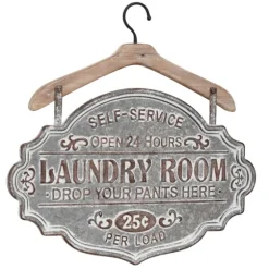 Metal Laundry Room Wall Plaque-Kirkland's Home Discount