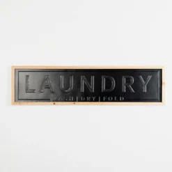 Metal Laundry Wall Plaque-Kirkland's Home Cheap