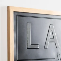Metal Laundry Wall Plaque-Kirkland's Home Cheap