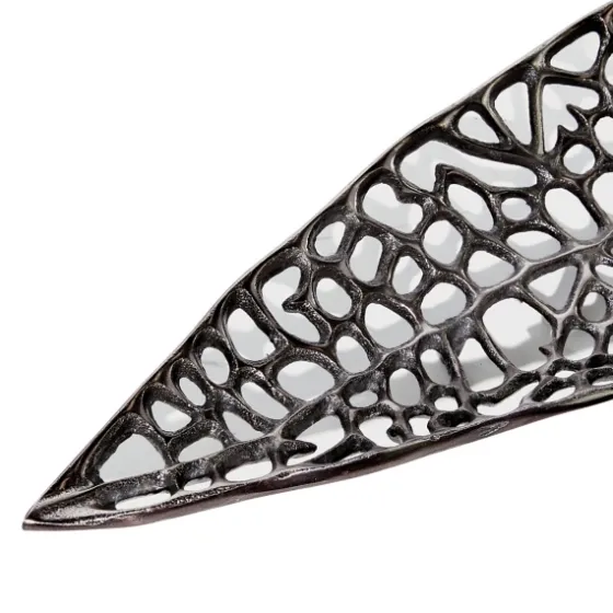 Metal Leaf Trays, Set Of 2-Kirkland's Home Cheap