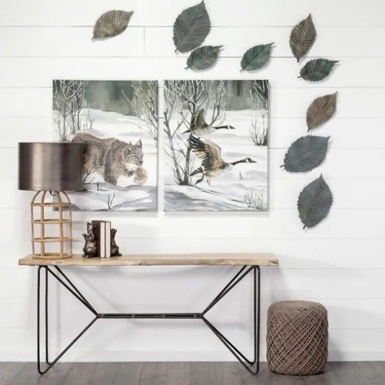Metal Leaf Wall Plaque-Kirkland's Home Best Sale