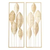 Metal Leaves Wall Plaques, Set Of 2-Kirkland's Home Best