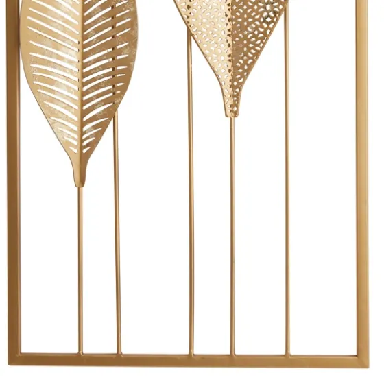 Metal Leaves Wall Plaques, Set Of 2-Kirkland's Home Best