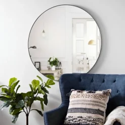 Metal Linear Round Mirror-Kirkland's Home New