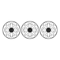 Metal Medallion Wall Plaques, Set Of 3-Kirkland's Home Sale