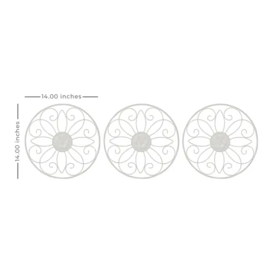 Metal Medallion Wall Plaques, Set Of 3-Kirkland's Home Best