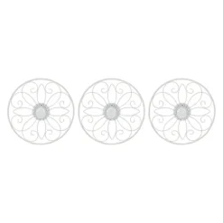 Metal Medallion Wall Plaques, Set Of 3-Kirkland's Home Best