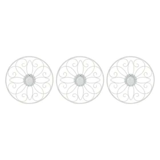 Metal Medallion Wall Plaques, Set Of 3-Kirkland's Home Best