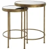 Metal Mirror Top 2-Pc. Nesting Side Table Set-Kirkland's Home Fashion