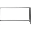 Metal Mirrored Top Slim Console Table-Kirkland's Home Fashion
