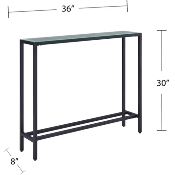 Metal Mirrored Top Slim Console Table-Kirkland's Home Cheap