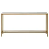Metal Mirrored Top Slim Console Table-Kirkland's Home Hot
