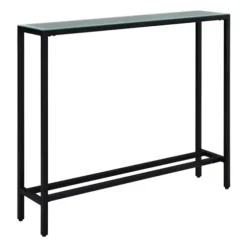 Metal Mirrored Top Slim Console Table-Kirkland's Home Fashion
