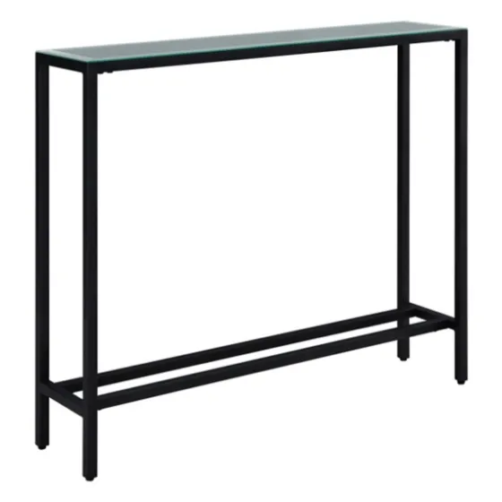Metal Mirrored Top Slim Console Table-Kirkland's Home Fashion