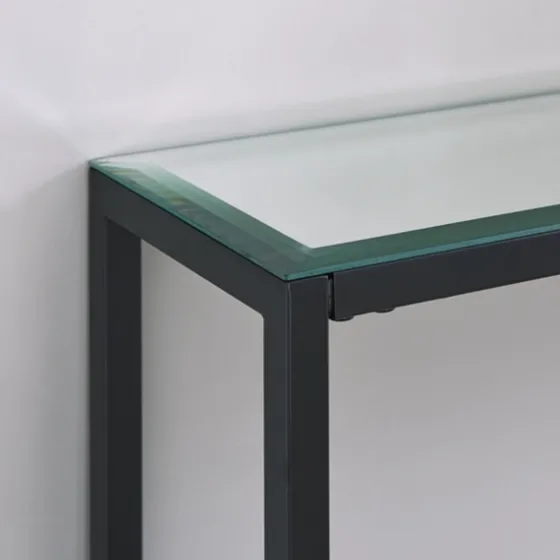 Metal Mirrored Top Slim Console Table-Kirkland's Home Fashion