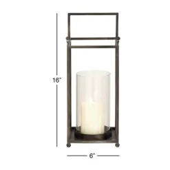 Metal Modern Lantern-Kirkland's Home Cheap