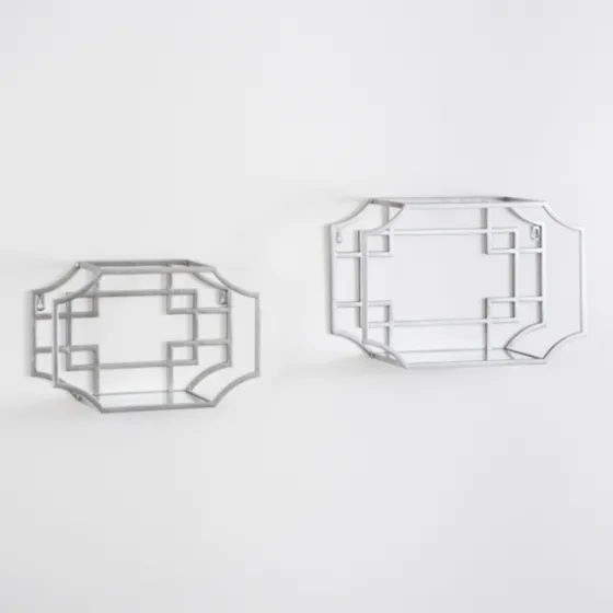 Metal Nesting Wall Shelves, Set Of 2-Kirkland's Home Shop