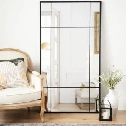 Metal Paned Camden Leaner Mirror-Kirkland's Home Flash Sale