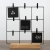 Metal Peg Board With Metal Clips-Kirkland's Home Fashion