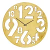 Metal Round Frame Cutout Numerals Clock-Kirkland's Home New