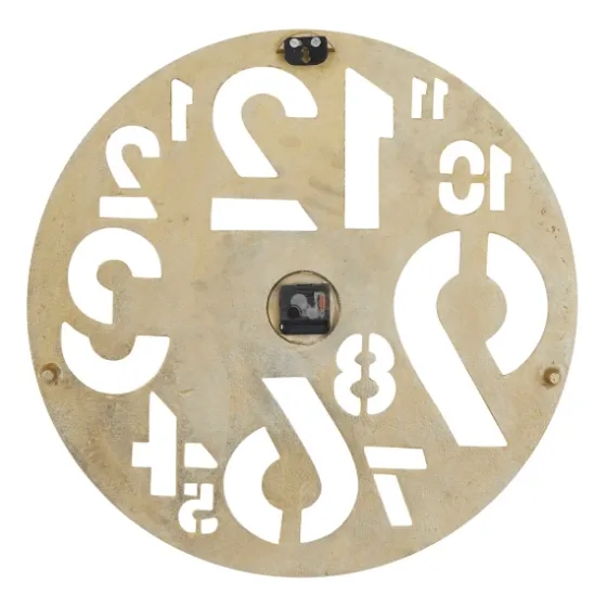 Metal Round Frame Cutout Numerals Clock-Kirkland's Home New