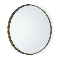 Metal Scallop Edge Adelaide Wall Mirror-Kirkland's Home New