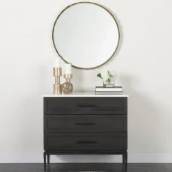Metal Scallop Edge Adelaide Wall Mirror-Kirkland's Home New