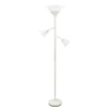 Metal 3-Scallop Glass Floor Lamp-Kirkland's Home Online