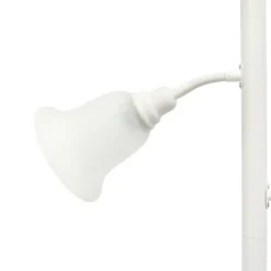 Metal 3-Scallop Glass Floor Lamp-Kirkland's Home Online