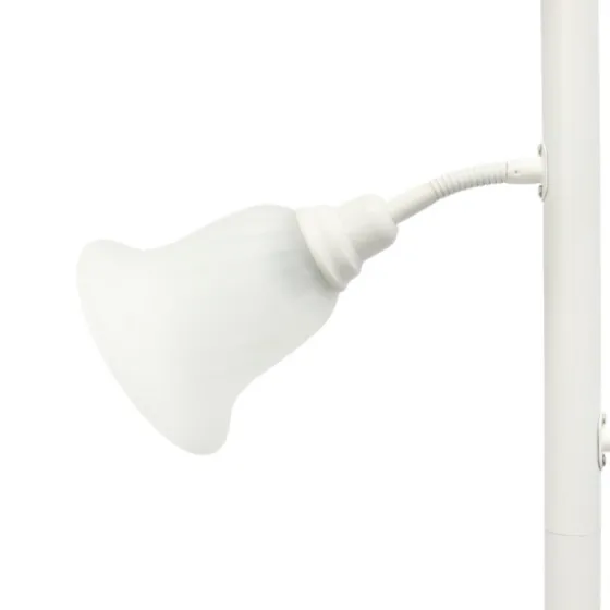 Metal 3-Scallop Glass Floor Lamp-Kirkland's Home Online